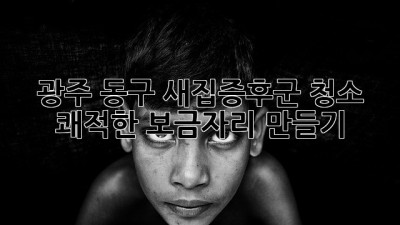 ✨ 광주 동구 새집증후군 청소, 쾌적한 보금자리 만들기 🏡
